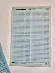 3.5 Sheets Letraset INSTANT LETTERING Transfer Letters Black