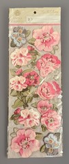 NEW Anna Griffin Fleur Rouge Collection Lot 3D Stickers + Titles, Tags & Quotes