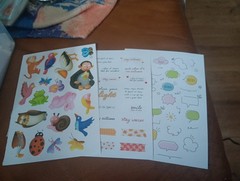 3X STICKERS FOR SCRAPBOOKING/JOURNALS 19X14 CM (ST220)