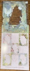 K&Company Colorful Handmade Acetate DieCut Frames Flowers Butterflies Scrapbook