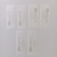 Lot of 6 Creative Memories Dentist/Doctor/Hair Stylist Studio Sticker Strips