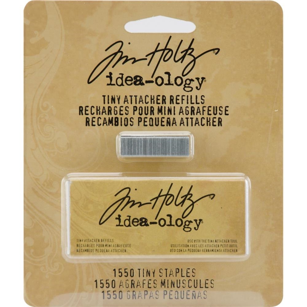 Tim Holtz Idea-ology Tiny Attacher Stapler Refills 1550 Tiny 1/8 x 1/4 Staples