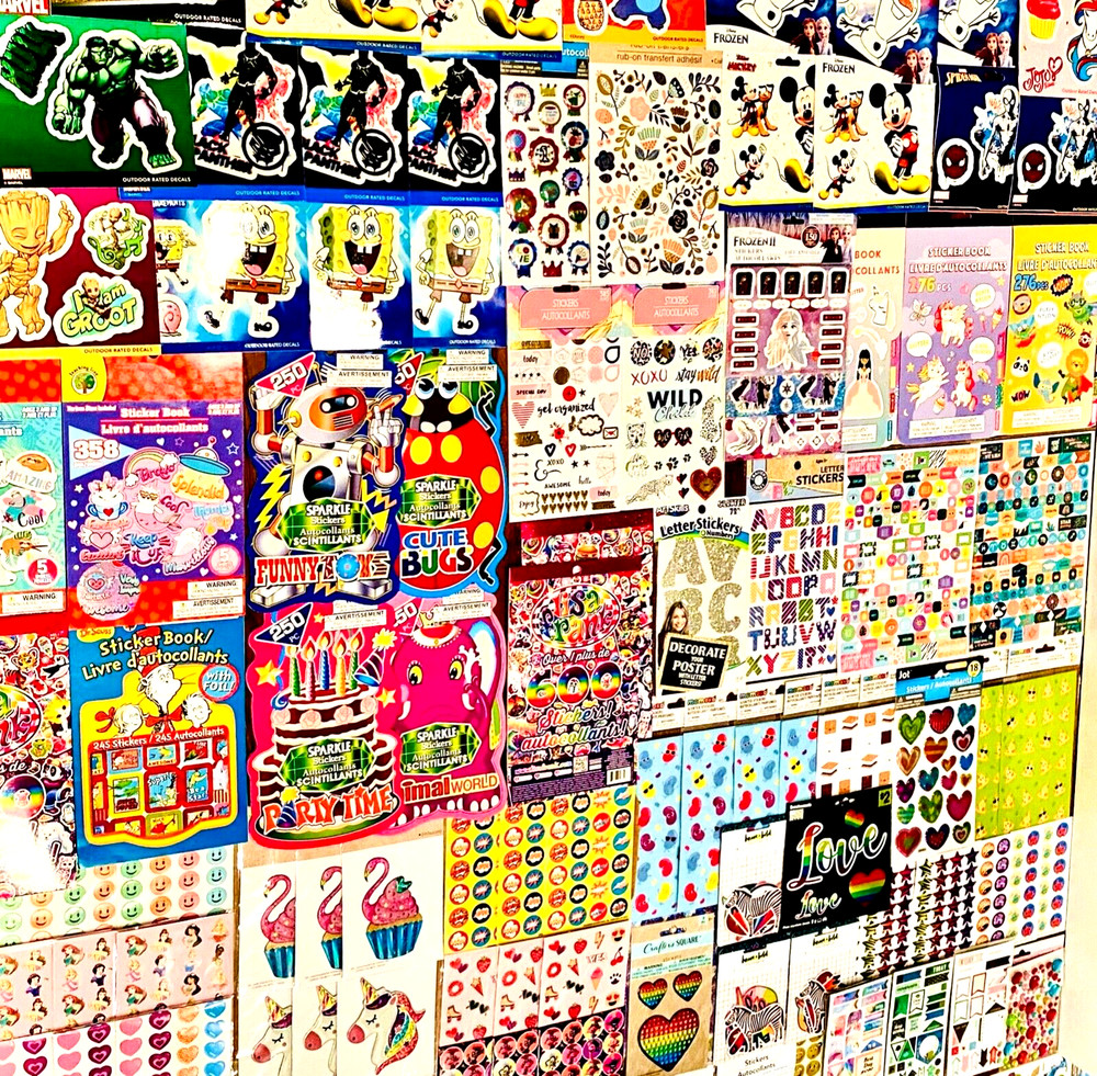 2009+ STICKERS! All Themes Seasons Kids Teens Girls Boys Teachers Books Journals