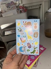 Holiday Sticker Lot Easter AGC Hallmark Free Ship