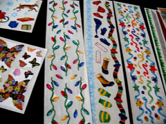 Scrapbooking Lot Gr Lengths Christmas Lights, Holly Days and Dazzle, Classic