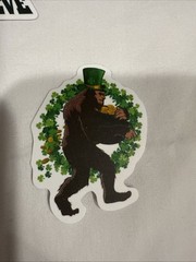 Lot of 10 Assorted Outdoor Bigfoot Sasquatch Yeti Swamp Ape Believe Stickers