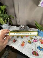 Vintage 1977 IMPERIAL Animal Wiggle Eye STICKATOONS 21 stickers RARE NEW+Box