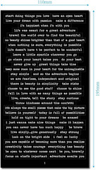 TIYPKE Vintage Quote Stickers for Journaling and Scrapbooking – 8 Sheets
