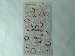 Sanrio Characters Gold-trimmed Foil Stickers from Japan Kuromi,Kitty,Cinnamo etc