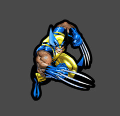 X- Men Wolverine Sticker Decal