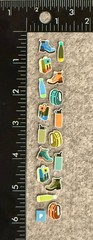 Pipsticks Outdoor Hiking Backpack Boots Bottle Mini Sticker Sheet Pipstickers