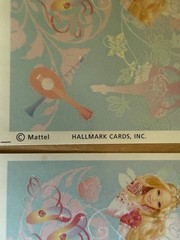 Hallmark Barbie 12 Dancing Princesses Stickers 6 Sheets, 2 Missing Stickers
