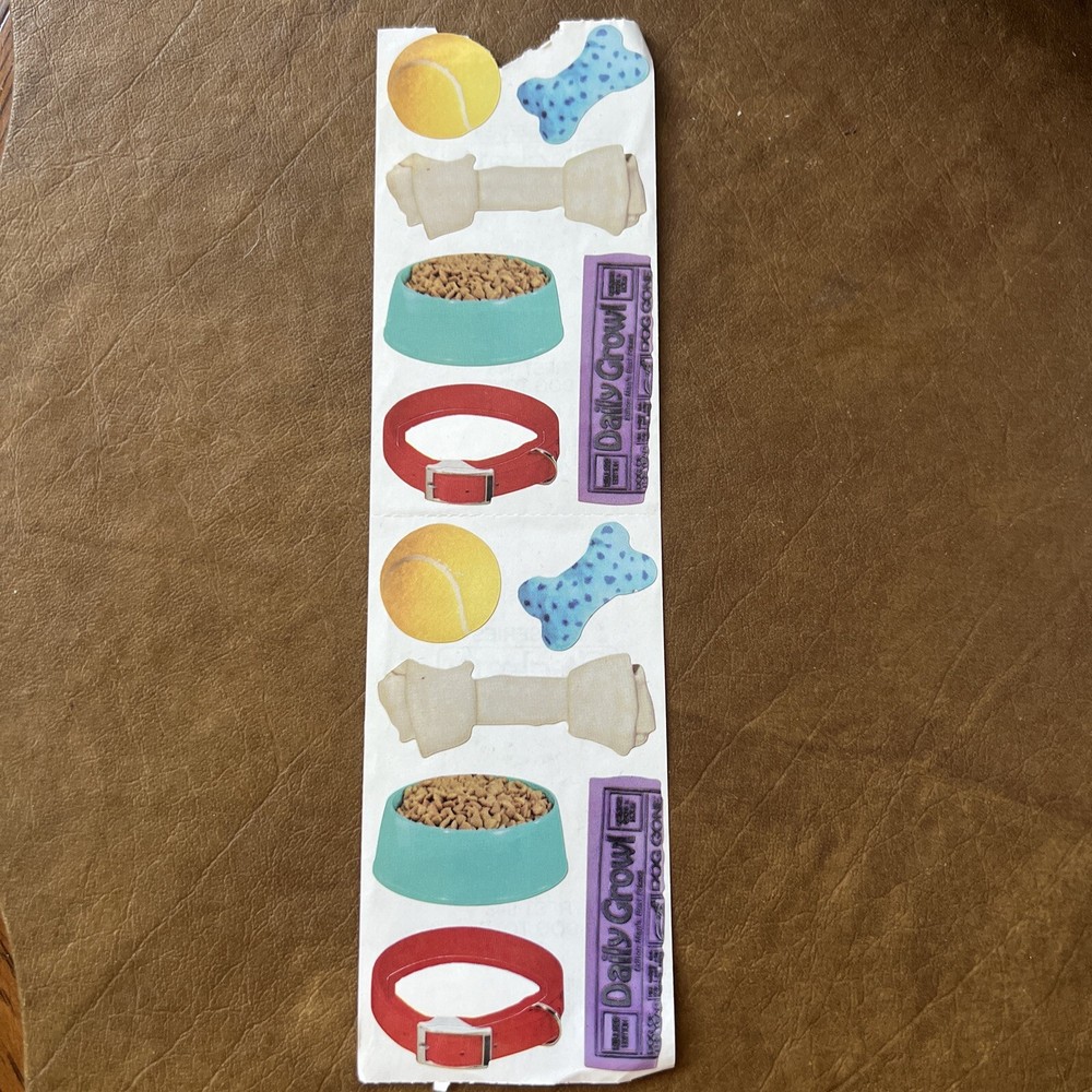 DOG TOYS Stickers Frances Meyer Puppy Bone Collar Tennis Ball Dog Food Bark