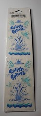 Frances Meyer Water Pool Stickers VTG Beach Theme Scrapbooking FMI TST 844