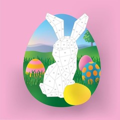 Paint by Sticker Kids (Official): Easter: Create 10 Pictures One Sticker at a Ti