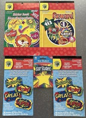 Teaching Tree Incentive Motivation Star Student Award Stickers Lit Of 5 NEW