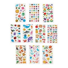 251ct Puffy Stickers 5 Themes – Mondo Llama