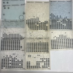 Letraset Architecture Home / Office Furniture Symbols Etc 43 Partial Sheets