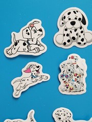 101 Dalmatians Scrapbooking Stickers Disney 10 X Vinyl Sticker May249b
