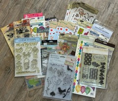 Lot of 37 Packs of Stickers and Stamps Military Holiday Scrapbooking Crafting