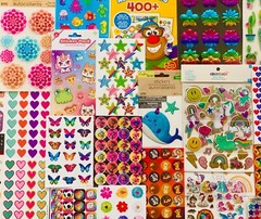 729+ Theme STICKERS! Animals Hearts Stars Rainbows Unicorns Princess Superheroes