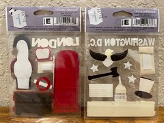 Jolee’s Boutique Scrapbooking Travel Stickers London, England; Washington DC Lot