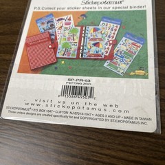 Stickopotamus – Binder Stickers – Petting Zoo Farm Animals – New Package