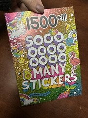 🌈 HUGE VARIETY STICKER BOOK 1500+ Fun Cute Alphabet Stickers NO DUPLICATE PAGES