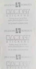 EASTER EGGS STICKERS JILLSON & ROBERTS HAMBLY PRISMATIC COLLECTIBLE STICKERS.