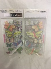 Sticko Vellum Stickers Butterflies