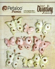 9 Butterflies PISTACHIO – Sizes 3-21x25mm; 3-30x37mm; 3-38x42mm Pet DB
