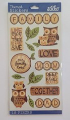 Wood Family Tree Mom Dad Love Scrapbooking Stickers By Sticko
