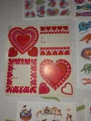 12 Full Sheets Vintage 1970-90’s Hallmark STICKERS Snoopy Heathcliff Gremlins