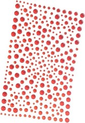 CraftbuddyUS 325 Red Self Adhesive Diamante Rhinestone Gems Cards &Craft Bling