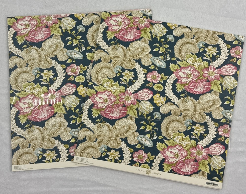 Anna Griffin Feather 19 12×12 Cardstock – 24 12×12 text sheets – 7 6×8