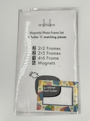 Huntington Magnetic Photo Frame Set Missing 4 Pieces Baby Blocks Fridgerator