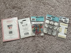 NEW Travel Themed Scrapbook Sticker and Embellishment Bundle 5 Items