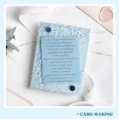 Versatile Blue Scrapbook Paper & Fabric Set – Perfect for Boys’ Birthday Crafts