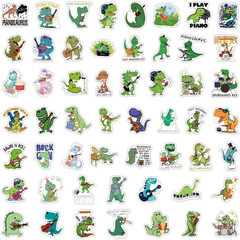 162Pcs Dinosaur Stickers, Cute Cartoon Vinyl for Scrapbook, Water Bottle, Tumble