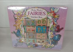 NEW 2001 Shirley Barber’s Fairies Sticker Box Rare Vtg 350 Stickers Y2K Whimsy