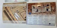 CREATIVE MEMORIES DONE WITH ONE LOT OF 8 Sealed Paper & Die Cut Shapes