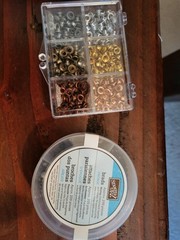 Stampin up–Tool Kit, Hodgepodge hardware, organizer, lots of embellishments
