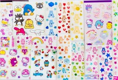 400 Stickers Mxd Themes Hello Kitty Sanrio Friends Care Bears Rainbow Stars Dino