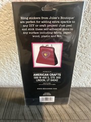 Jolees Boutique Stickers Hearts Bling Valentine Love Scrapbooking Crafts NEW