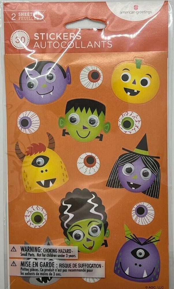 Halloween Theme Stickers | Dimensional Scrapbook Stickers | American Greetings