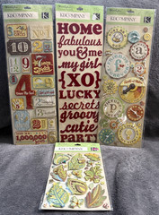 K & Company Stickers lot (see description for details)