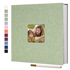 Vienrose Large Self-Adhesive Photo Album Linen Scrapbook 40 Pages 4×6 8×10 DIY