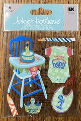 RARE Jolees Happy Birthday Baby Boy I’m 1 Year Old 1st First High Chair Cake 3D