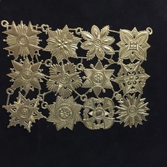 Anna Griffin CHRISTMAS TIME DRESDEN DIE CUTS – 42 Pieces ***NEW*** #361