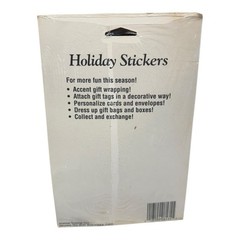 Vintage American Greetings Holiday Stickers Raccoon Bunny Squirrel 4 Sheets